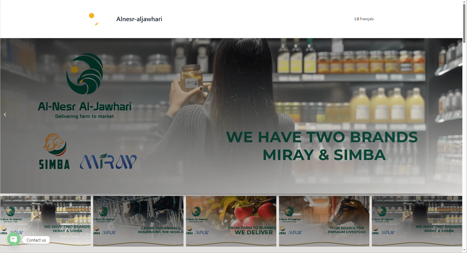 al nesr al jawhari — web app development — 01